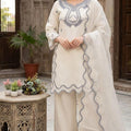 Pakistani Suit in Crepe Silk