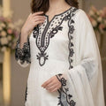 Pakistani Suit in Glass Roman Fabric
