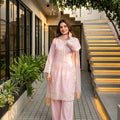 Pearl Ivory Palazzo Set