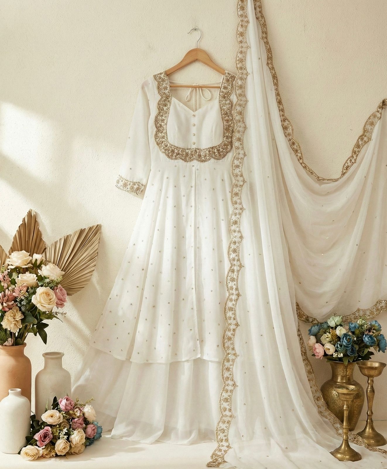 Premium Skirt & Cape Set