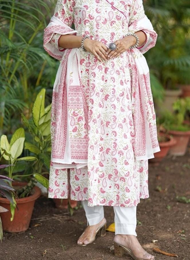 Pure Cotton Set with Digital Print Work