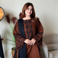 Roman Silk Suit Set