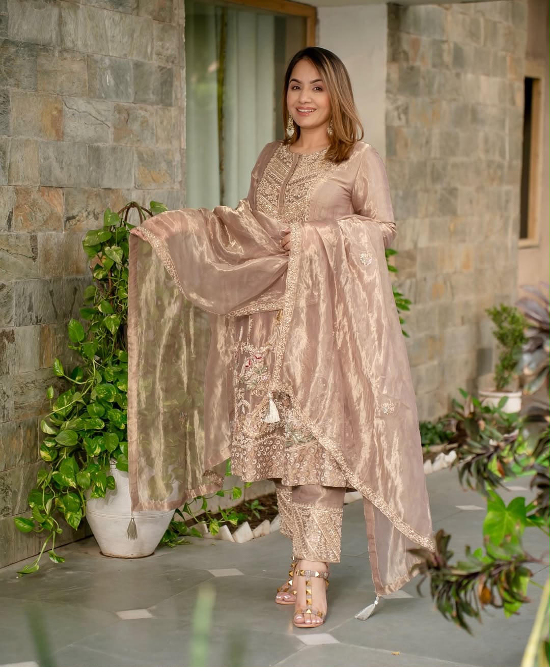Royal Fendi Silk Ensemble