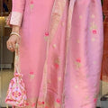 Shimmer Jacquard Kurta Set
