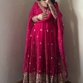 Silk Gown Set