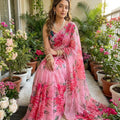 Soft Tabby Silk Saree