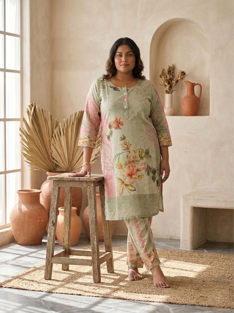 Special Large Size Co-ord Set