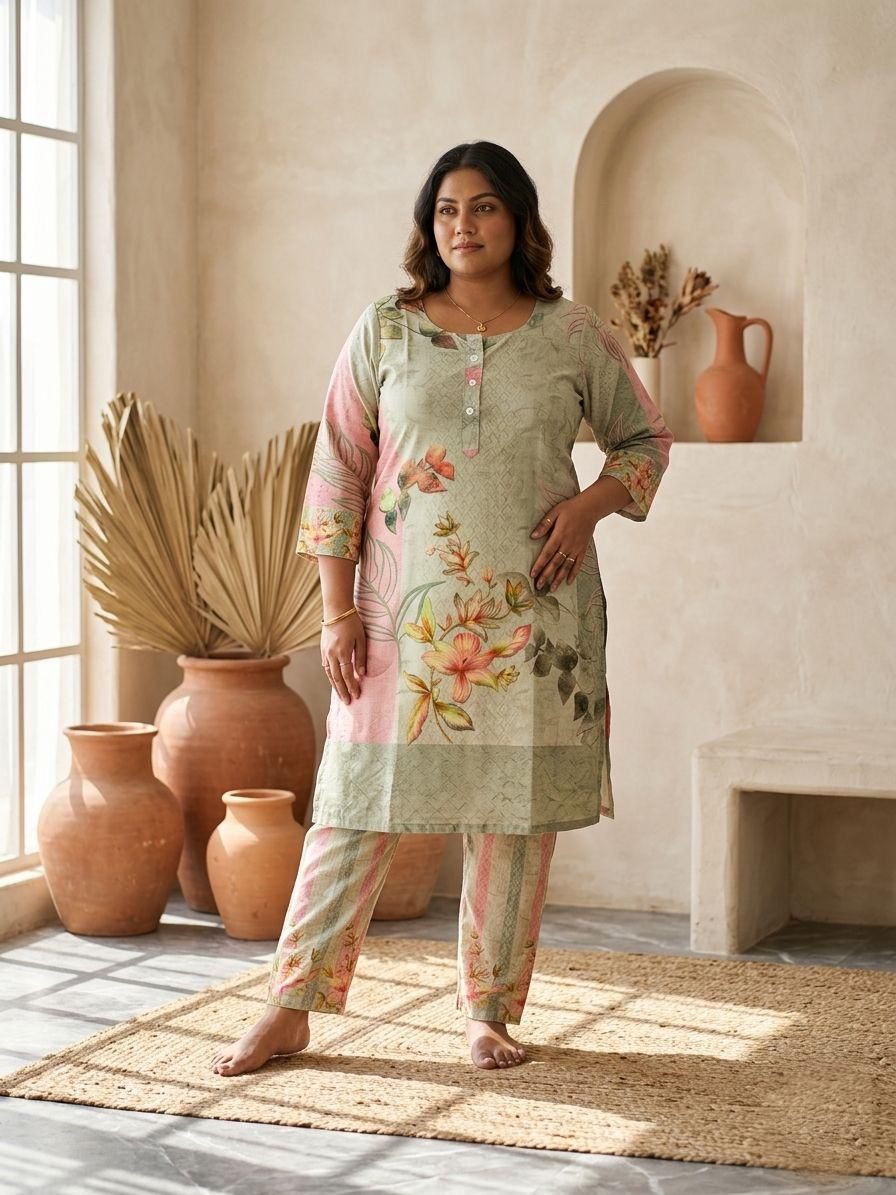 Special Large Size Co-ord Set