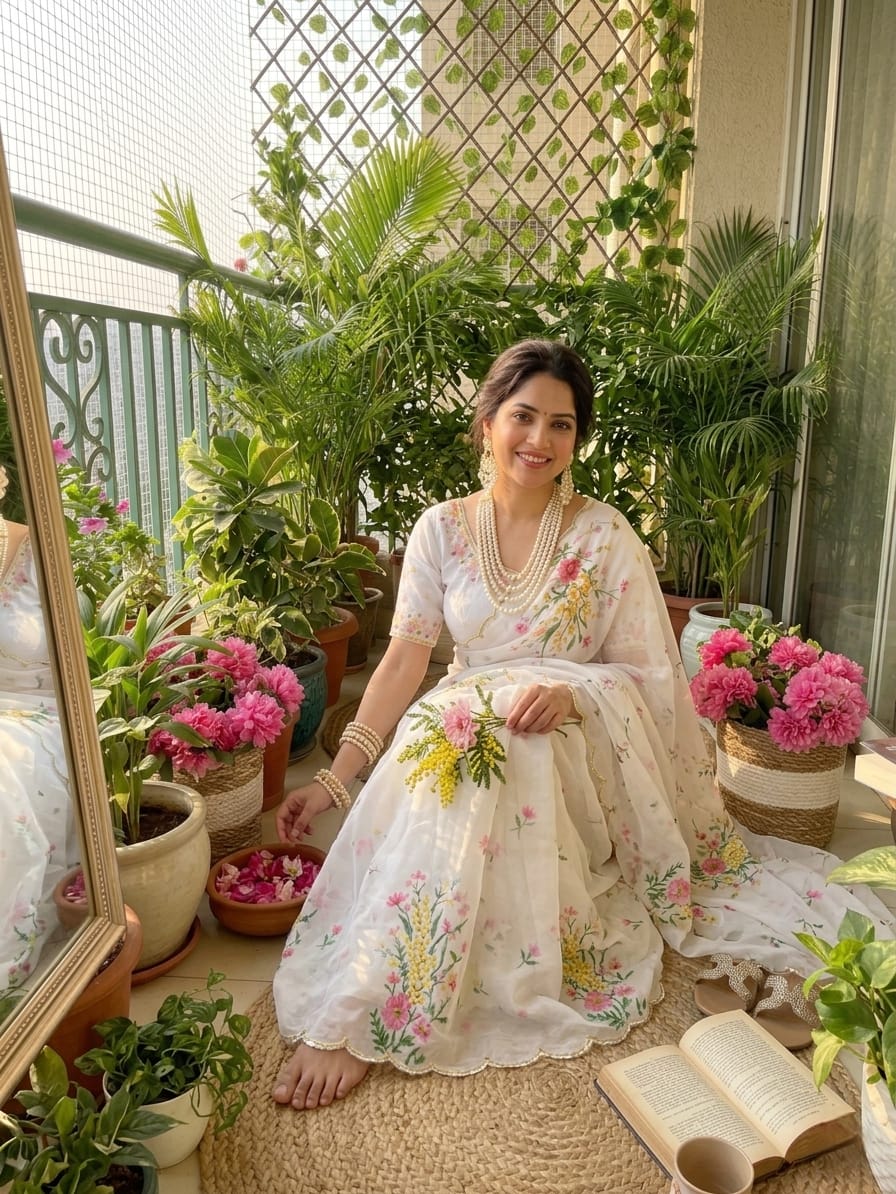 Tabby Silk Saree