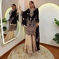 Top with Sharara & Dupatta
