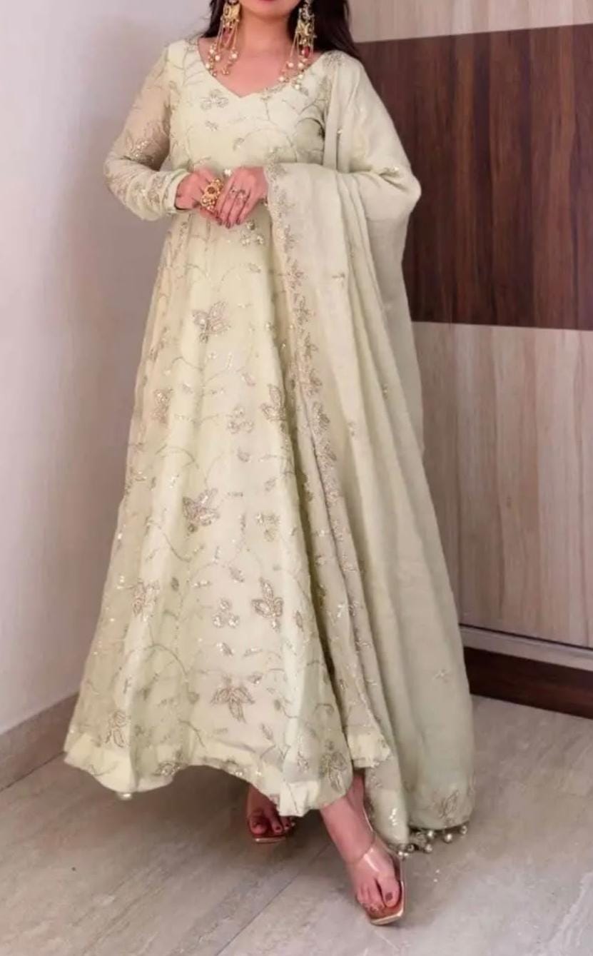 Trending Designer Fendi Silk Gown Set