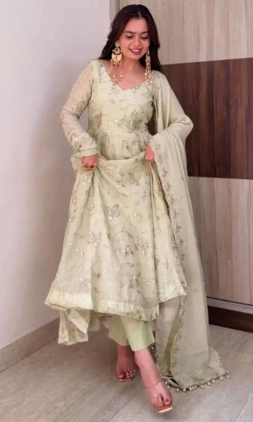 Trending Designer Fendi Silk Gown Set
