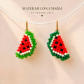 Watermelon Beaded Charm