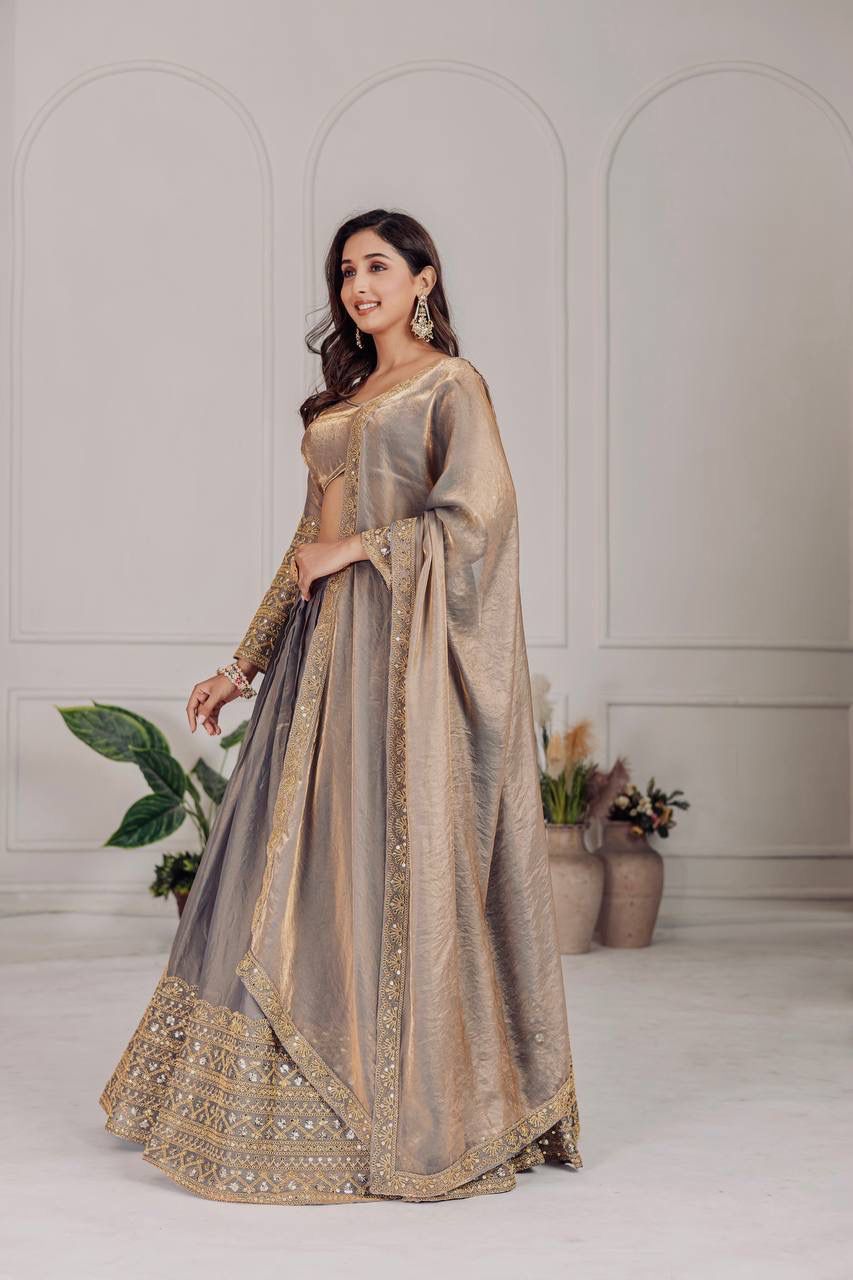 Designer Bridal Lehenga Choli Set