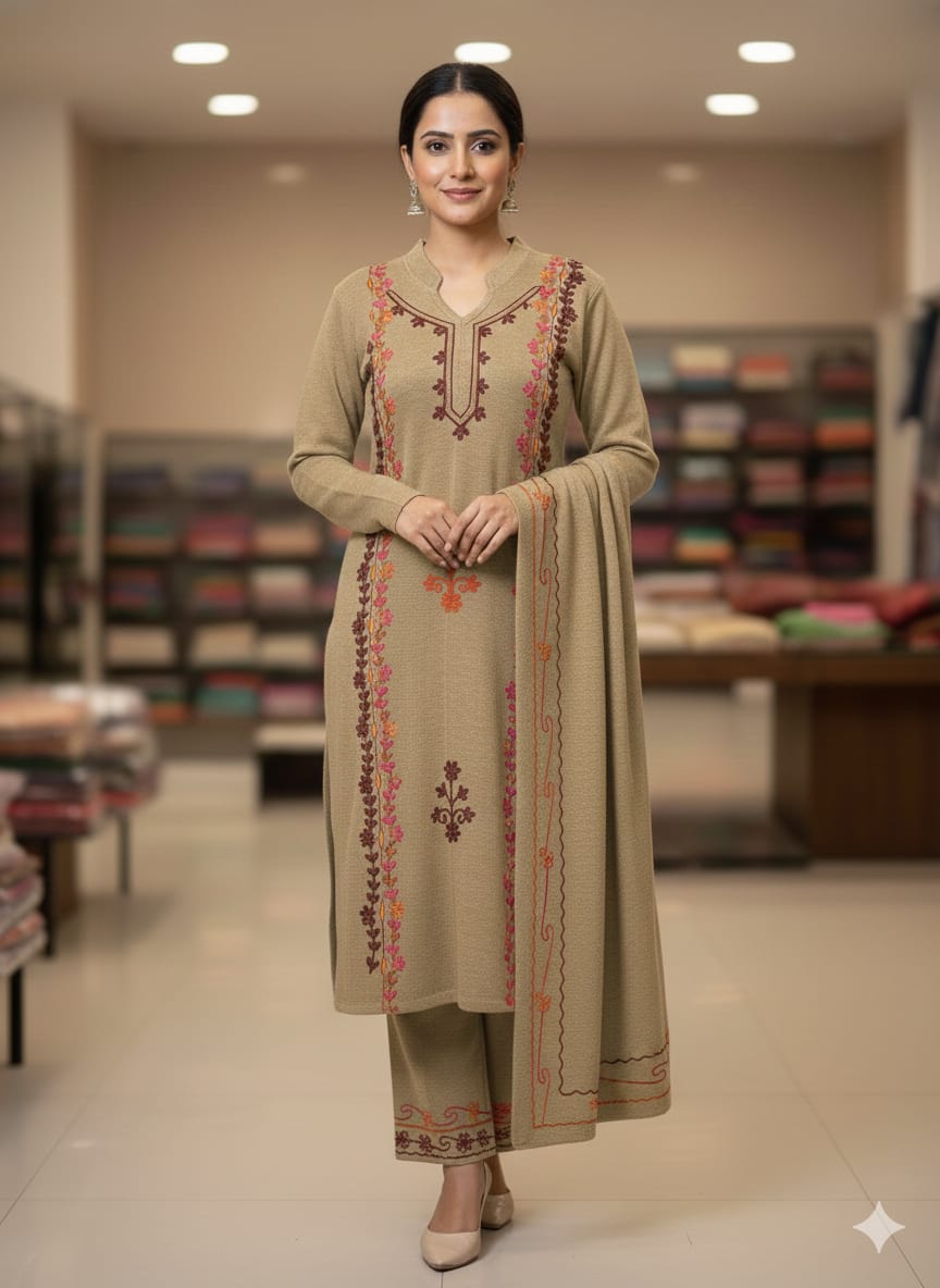 Woolen 3 Piece Set